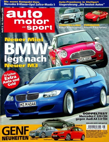 Deckblatt Auto Motor und Sport (05/2005)